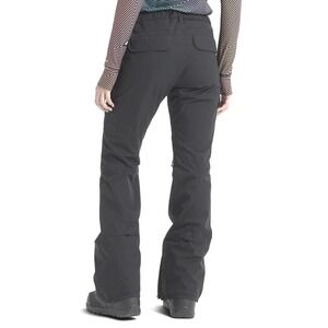 Burton Gloria Snowboard Pants Womens Small Short Gray Slim Fit Waterproof 177361